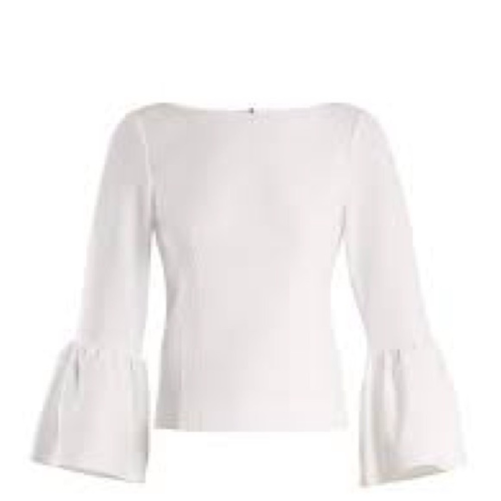 NWT Tibi Bell Sleeve Sweater Knit Top
